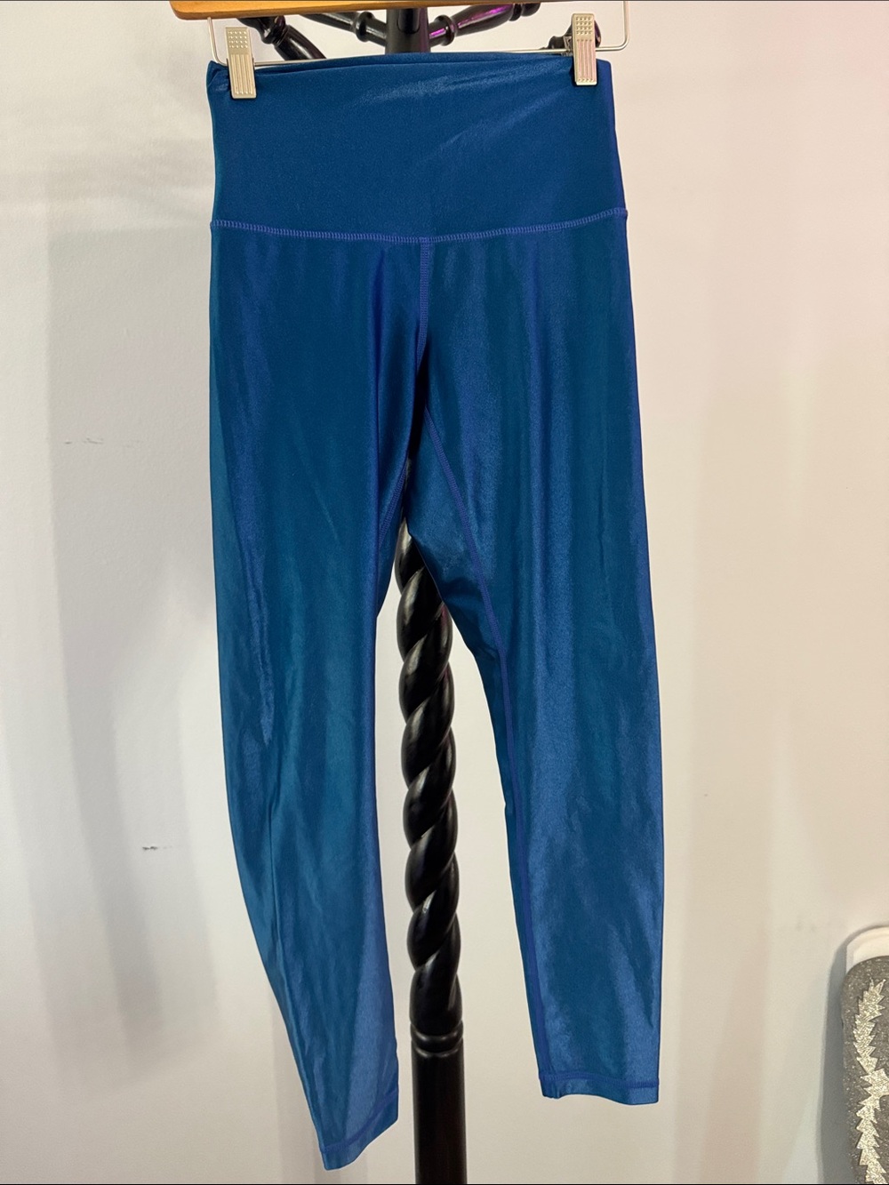 DYI Teal-Blue High-Waist Leggings